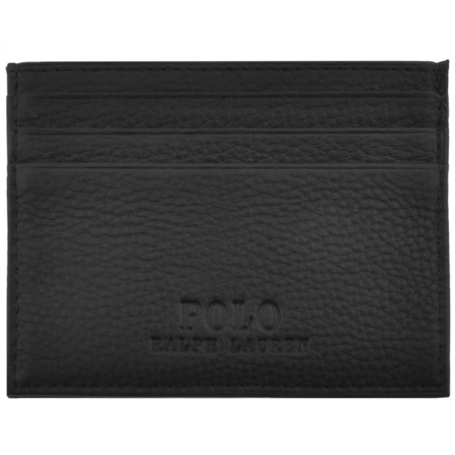 Alternative Image for ProductRalph Lauren Leather Card Holder Black2